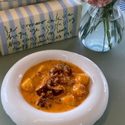 떡볶이(로제, 대파) 메뉴 사진(네이버)