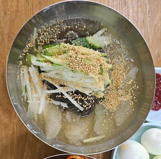 냉면 메뉴 사진(네이버)