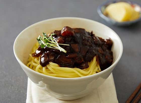 짜장면 메뉴 사진(네이버)
