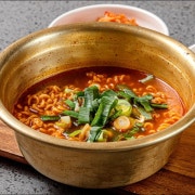 오리대장 얼큰 NO.1 해장라면 메뉴 사진(네이버)