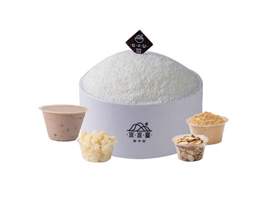 [시그니처] 할매 밀크 팥빙수(라지) 메뉴 사진(네이버)