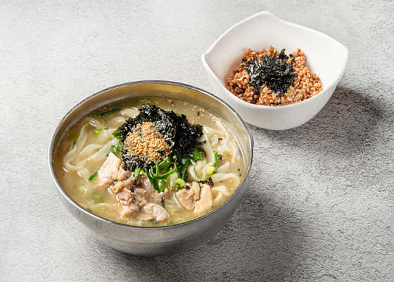 닭칼국수 메뉴 사진(네이버)