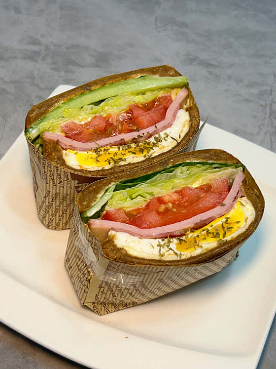 BELT 샌드위치 메뉴 사진(네이버)