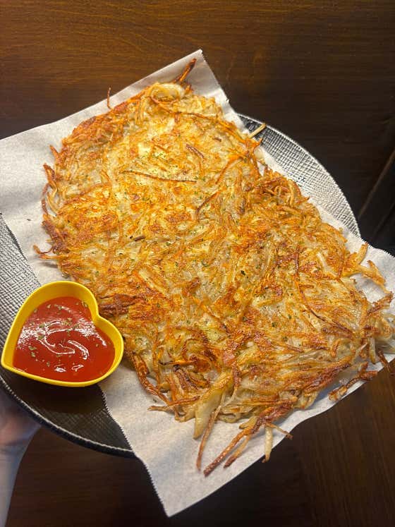 치즈품은감자전 메뉴 사진(네이버)