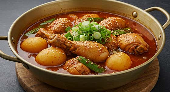 자매표 매운손맛 닭볶음탕(대) 메뉴 사진(네이버)