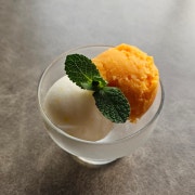레몬&한라봉 셔벗 메뉴 사진(네이버)