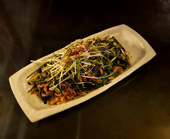 매운부추잡채 메뉴 사진(네이버)