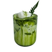 말차라떼(only ICED) 메뉴 사진(네이버)