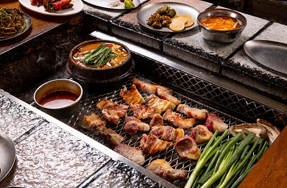 산청숯불가든 을지로의 숯불구이