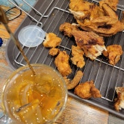 통닭한마리 메뉴 사진(네이버)