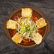 누룽지국물닭발 메뉴 사진(네이버)