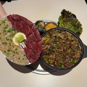 광양직화차돌불고기+스페샬반반회세트 메뉴 사진(네이버)