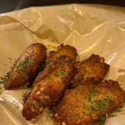 크리스피 윙봉 4pcs 메뉴 사진(네이버)