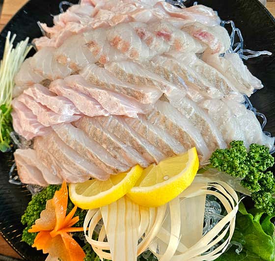광어 + 우럭회(2인) 메뉴 사진(네이버)