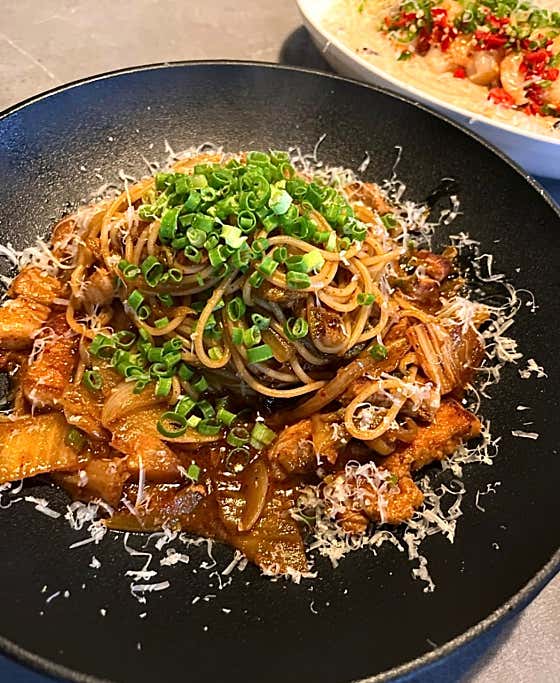 PASTA - 한돈김치 메뉴 사진(네이버)