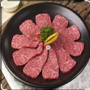 한우꽃살(살치살1+이상)(대박특가) 메뉴 사진(네이버)