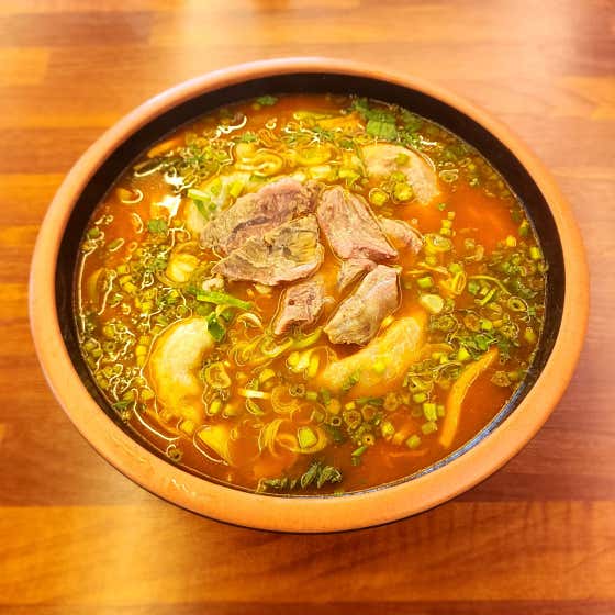 밀집모자 얼큰모듬 메뉴 사진(네이버)