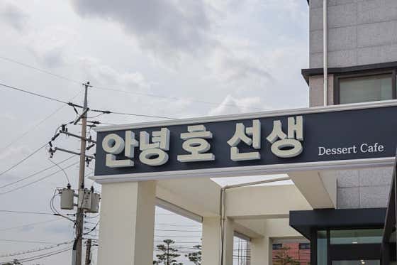 안녕호선생