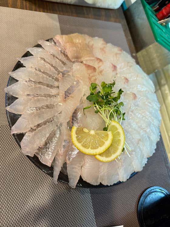 광어+우럭 (소) 메뉴 사진(네이버)