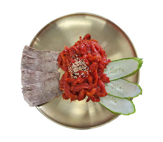 명태살무침 메뉴 사진(네이버)