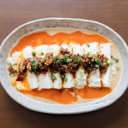 (사이드메뉴)냉마라 연두부 메뉴 사진(네이버)