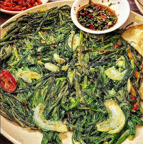 부추전 메뉴 사진(네이버)