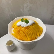 생망고빙수 메뉴 사진(네이버)