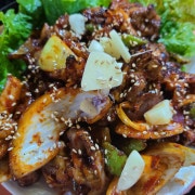 꼼장어 연탄구이 메뉴 사진(네이버)