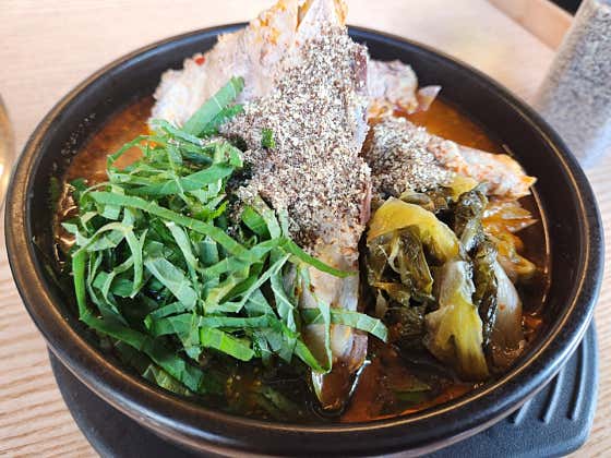 뼈해장국 메뉴 사진(네이버)