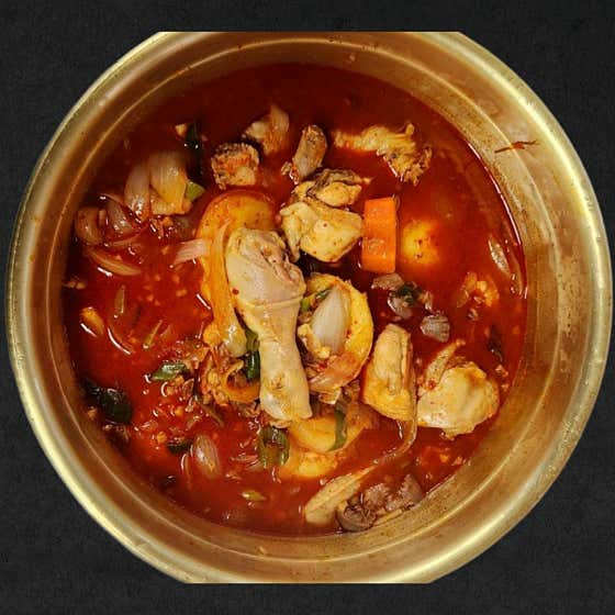 닭볶음탕 메뉴 사진(네이버)