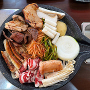 모둠한판 (600g) 메뉴 사진(네이버)