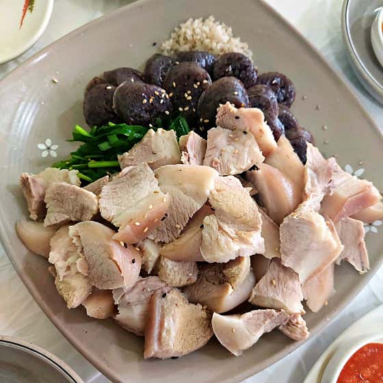 수육 메뉴 사진(네이버)