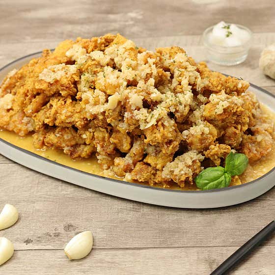 알싸한마늘치킨 메뉴 사진(네이버)