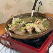 오리백숙 메뉴 사진(네이버)