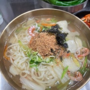 멸치칼국수 메뉴 사진(네이버)
