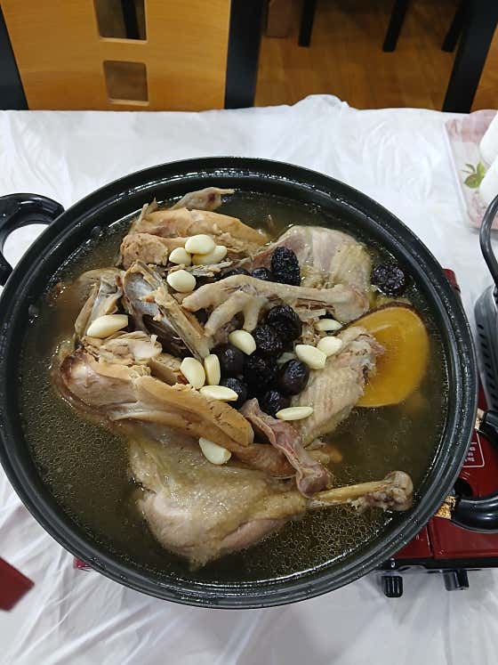 닭백숙(예약) 메뉴 사진(네이버)