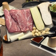 통 등심덧살 메뉴 사진(네이버)