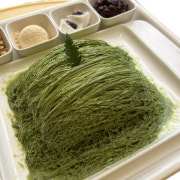 말차빙수 메뉴 사진(네이버)