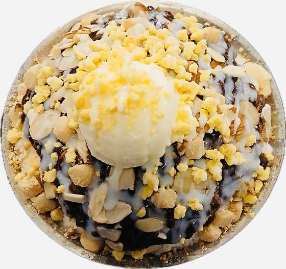 눈꽃팥빙수 메뉴 사진(네이버)