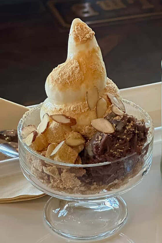 팥빙스크림 메뉴 사진(네이버)