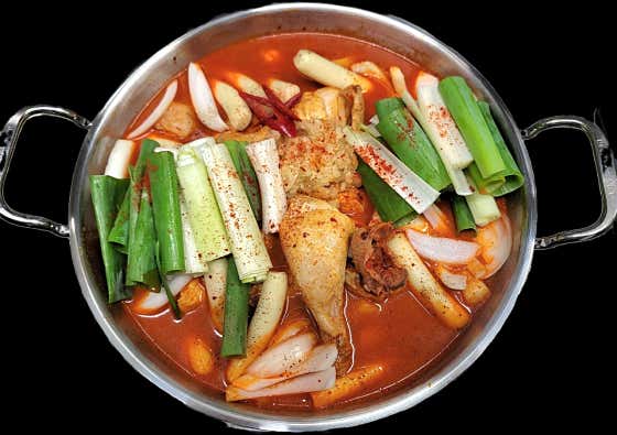 호포차 떡도리탕 메뉴 사진(네이버)