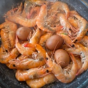 왕새우소금구이 메뉴 사진(네이버)