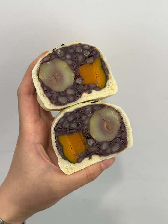 밤팥빵 메뉴 사진(네이버)
