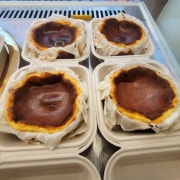 바스크 치즈 Original 메뉴 사진(네이버)