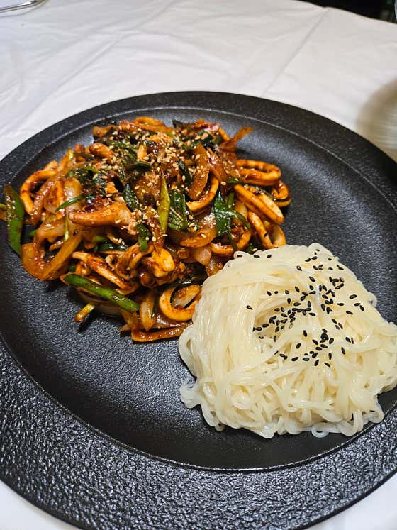 낚지볶음 메뉴 사진(네이버)
