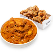 치떡 로제 떡볶이 세트 메뉴 사진(네이버)