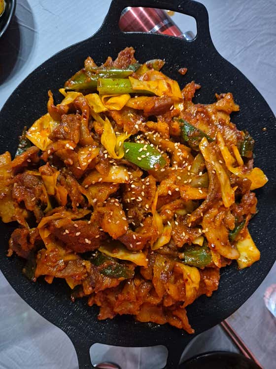 제육볶음 메뉴 사진(네이버)