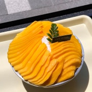 [시즌아웃]생애플망고 빙수 메뉴 사진(네이버)