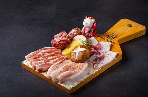 돈특수부위 120g 메뉴 사진(네이버)