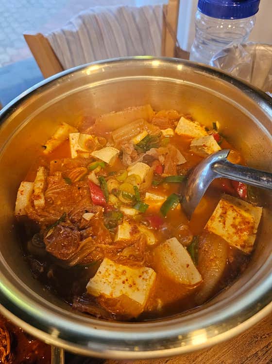 돼지고기김치찌개 메뉴 사진(네이버)